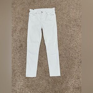 Citizens of Humanity white skinny Jeans size 28